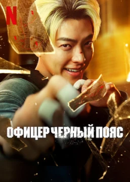 Коп с чёрным поясом постер